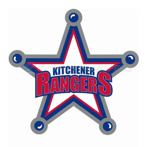Kitchener Rangers Iron-on Stickers (Heat Transfers)NO.7332